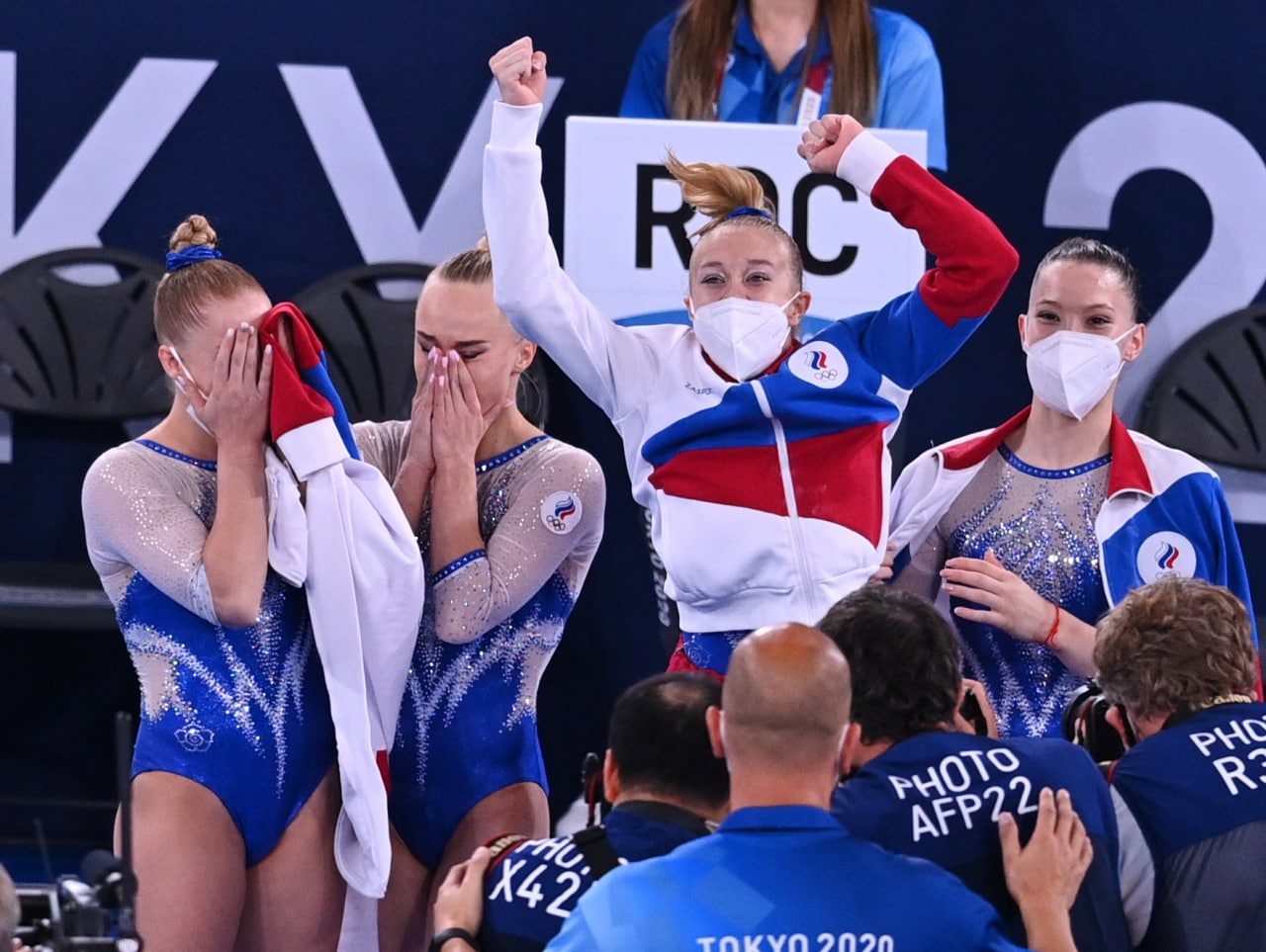 Сборная россии заняла 2 место. Женская сборная России по спортивной гимнастике на Олимпиаде в Токио.