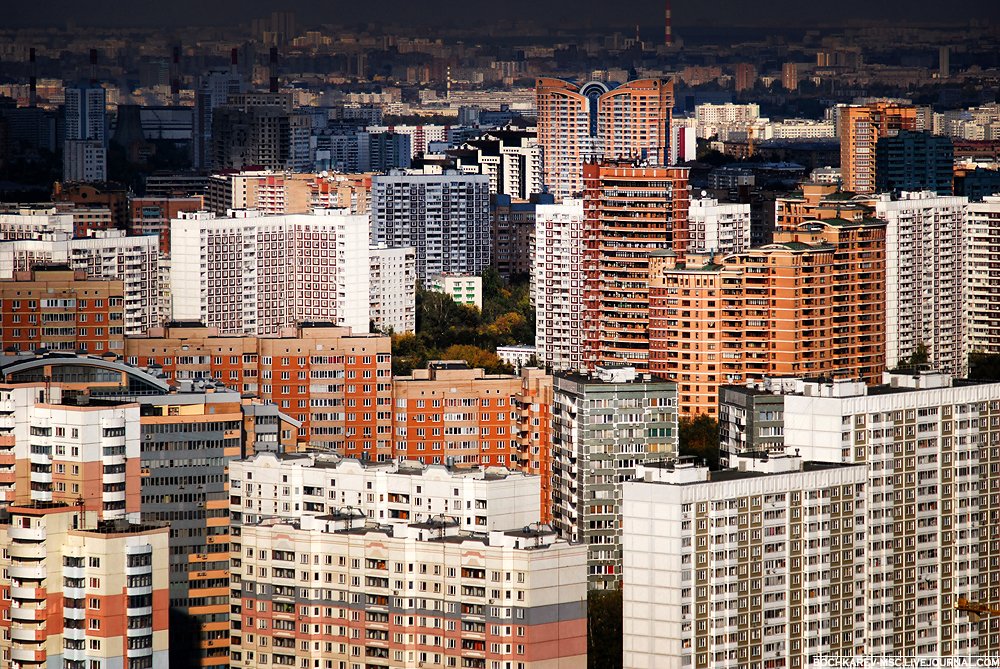 Спальный район москвы фото