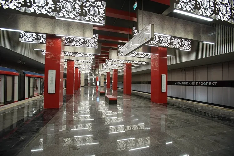 Станция метро «Мичуринский проспект»